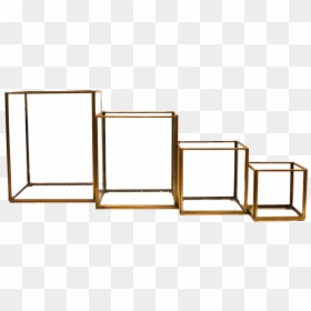 Square Glass Lantern - Furniture, HD Png Download - glass square png