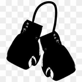 Boxing Gloves Sport Boxing Free Photo - Boxing Gloves Silhouette, HD Png Download - boxing silhouette png