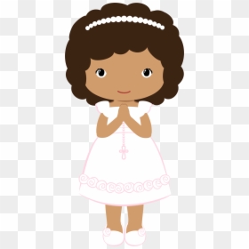 Communion Girl Clipart, HD Png Download - vhv
