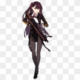 Wa 2000 Girls Frontline, HD Png Download - anime girl with gun png
