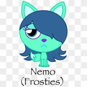 Bluiethefoxoid Moshling Oc Nemo The Emo Vixen Clipart - Emo Moshi Monster, HD Png Download - vixen png