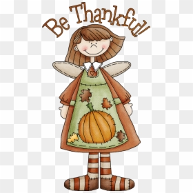 Cute Happy Thanksgiving Clipart, HD Png Download - thanksgiving cornucopia png