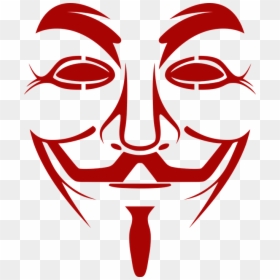 Guy Fawkes Mask, HD Png Download - anonymous icon png
