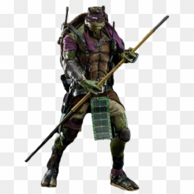 Tartarugas Ninja - Donatello - Threezero - Threezero - Donatello Turtle Movie Png, Transparent Png - donatello png