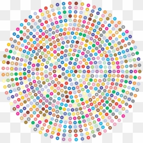 Symmetry,area,circle - Icon, HD Png Download - halftone circle png