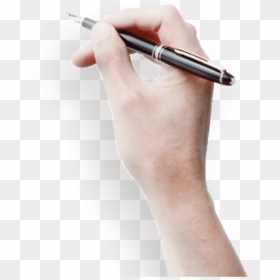 #hand #pencil #write #writer - Hand With Pen Sticker, HD Png Download - hand with pencil png