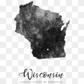 Wisconsin State Shirt, HD Png Download - wisconsin silhouette png