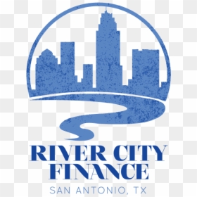 River City Finance - Poster, HD Png Download - san antonio skyline png