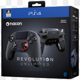 Nacon Reveals Revolution Unlimited Pro Controller For - Nacon Revolution Unlimited Review, HD Png Download - ps4 buttons png