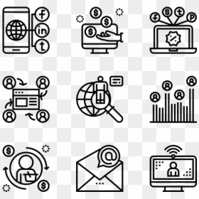 Computer Science Vector Icon, HD Png Download - digital marketing icon png