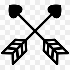Royalty Free Cross Arrows, HD Png Download - flechas en png