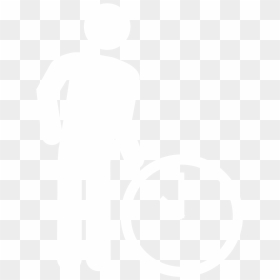 Man With Clock Icon Representing Flexible Working Benefits - Flexible Work Icon Black And White Png, Transparent Png - benefits icon png