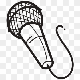 Drawing, HD Png Download - podcast mic png
