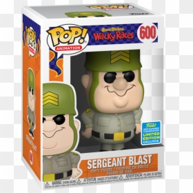 Funko Pop Wacky Races 2019, HD Png Download - drill sergeant png