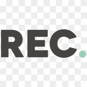 Het Logo Van Rec Sinds Maart 2016 - Graphic Design, HD Png Download - camera rec png