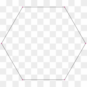 Hexagon Regular Polygon Internal Angle - Line Art, HD Png Download - hexagon icon png