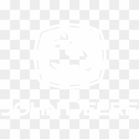John Deere White Png Logo - John Deere Decal, Transparent Png - women symbol png