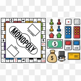 Monopoly Board Vector , Png Download - Monopoly Png, Transparent Png - monopoly board png