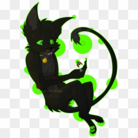 Cute Tumblr Small Devil Cat Anime Png Cute Tumblr Small - Cat Noir Furry, Transparent Png - animepng