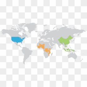 Transparent Helen Keller Png - Transparent World Map Gif, Png Download - mapamundi vector png