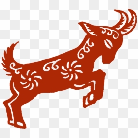 Goat Tattoo Mehndi Henna Idea - Goat Chinese Zodiac Png, Transparent Png - mehndi png