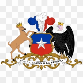 Constructed Worlds - Chile Coat Of Arms, HD Png Download - escudo nacional mexicano png
