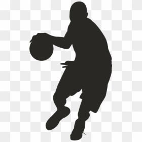 Basketball Player Clipart Black, HD Png Download - basketball png
