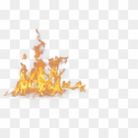 Fire On Ground Transparent, HD Png Download - flame png