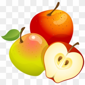 Apple Png Clipart - Nomes De Frutas Em Frances, Transparent Png - apple png