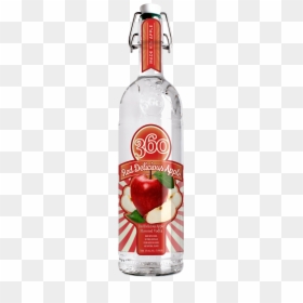360 Red Delicious Apple Flavored Vodka - 360 Red Delicious Apple Vodka, HD Png Download - apple png