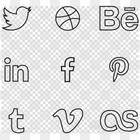 Logo Social Media Png Vector, Transparent Png - social media icons png