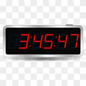 Led Display, HD Png Download - clock png
