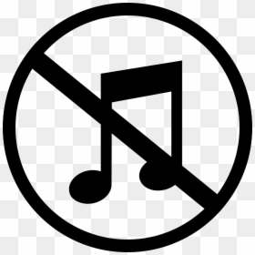 Music Mute Icon Png, Transparent Png - music notes png