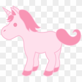 Cute Baby Unicorn Pink, HD Png Download - unicorn png