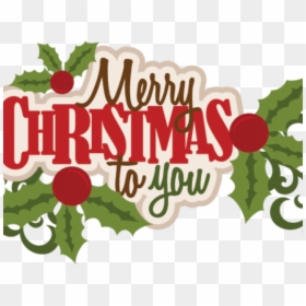Happy Merry Christmas Logo Png, Transparent Png - christmas png
