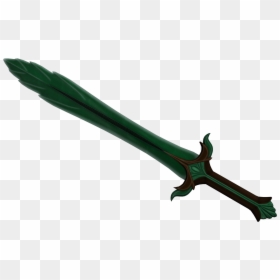 Skyrim Glass Sword, HD Png Download - sword png
