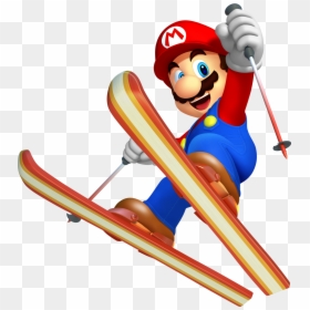 Mario & Sonic At The Olympic Winter Games Mario, HD Png Download - mario png