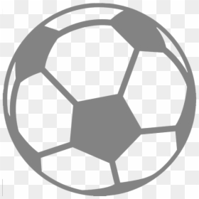 Soccer Ball Silhouette Vector Free, HD Png Download - soccer ball png