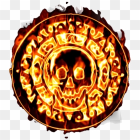 Pirates Symbol Fire, HD Png Download - shield png