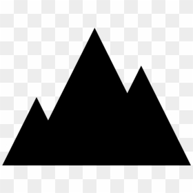 Highest Peak Icon Png, Transparent Png - mountain png