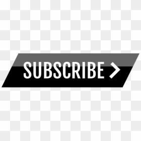 Black Youtube Subscribe Button Png, Transparent Png - subscribe button png