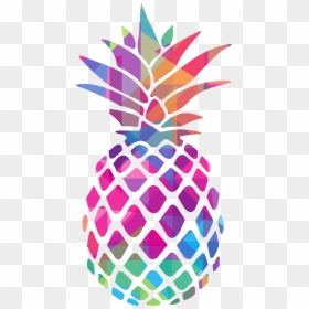 Black And White Pineapple Sticker, HD Png Download - pineapple png