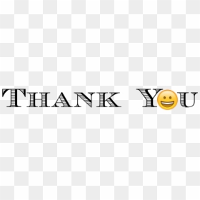 Font, HD Png Download - thank you png