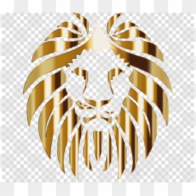 Gold Lion Design Logo, HD Png Download - lion png