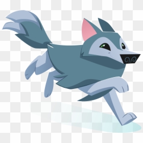 Animal Jam Arctic Wolf, HD Png Download - wolf png