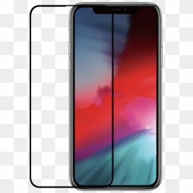 Iphone Xs Tempered Glass Png, Transparent Png - mobile frame png