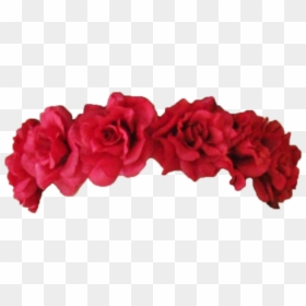 Transparent Background Red Flower Crown, HD Png Download - flower crown png