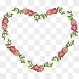 Heart Of Flowers Png, Transparent Png - flower crown png