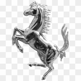 Ferrari Horse Logo Png, Transparent Png - horse png