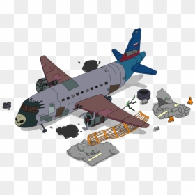 Airplane Simpsons, HD Png Download - plane png
